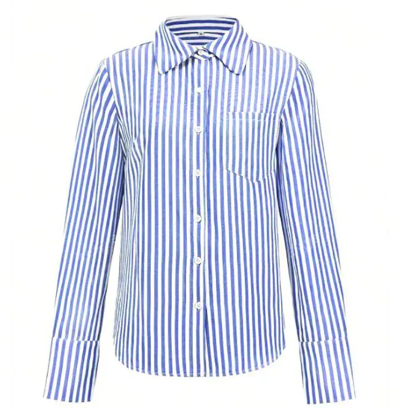 Althea - Trendy Striped Blouse for Women