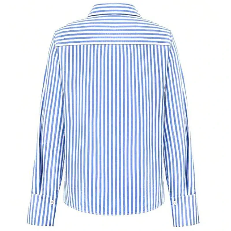 Althea - Trendy Striped Blouse for Women