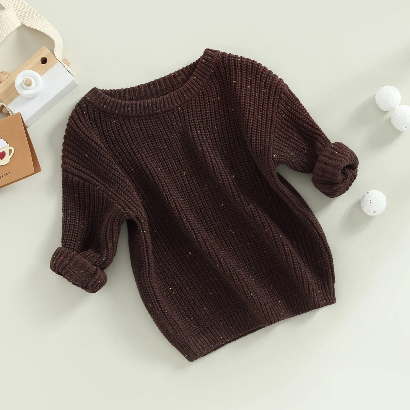 Baby Boys Girls Autumn Winter Knit Tops