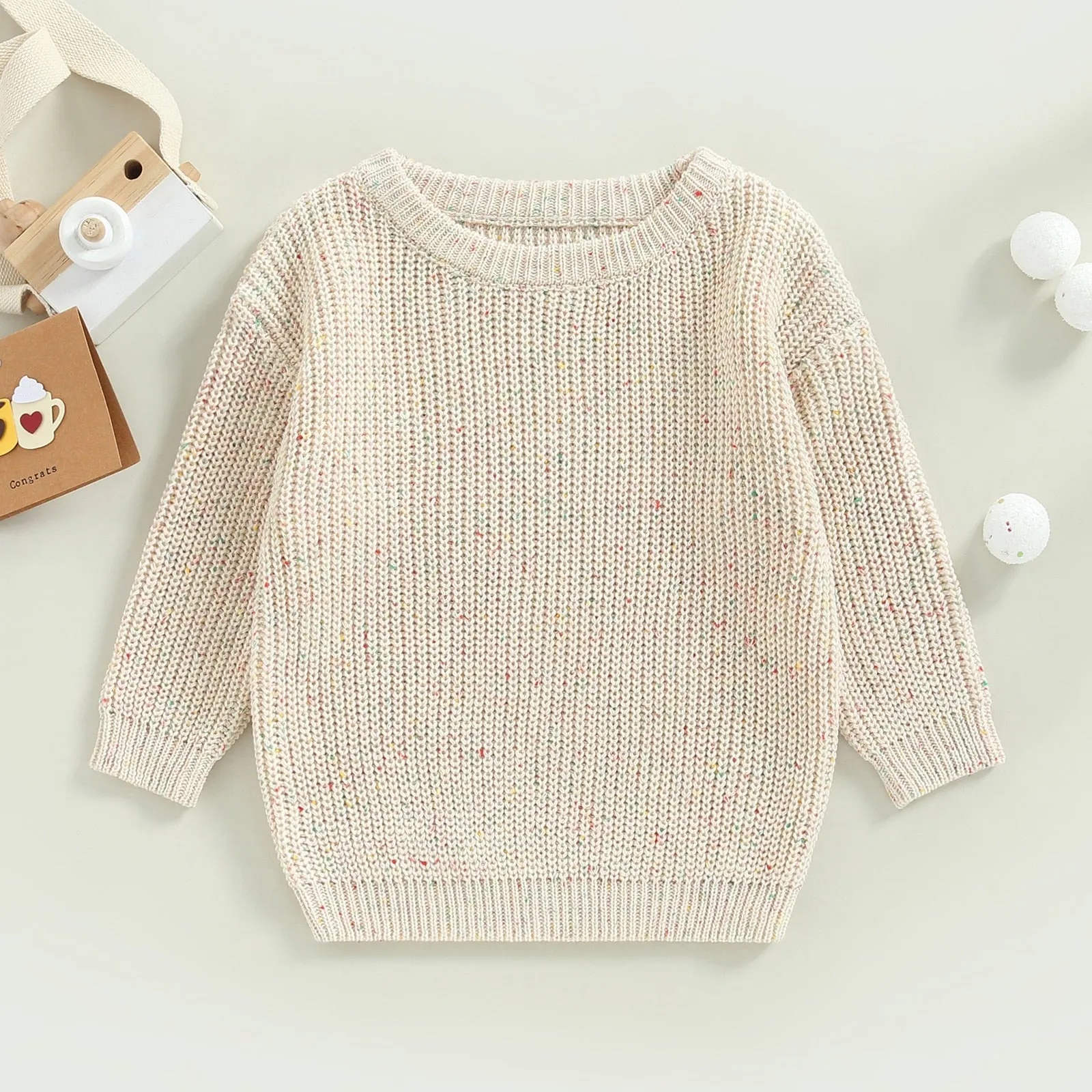 Baby Boys Girls Autumn Winter Knit Tops