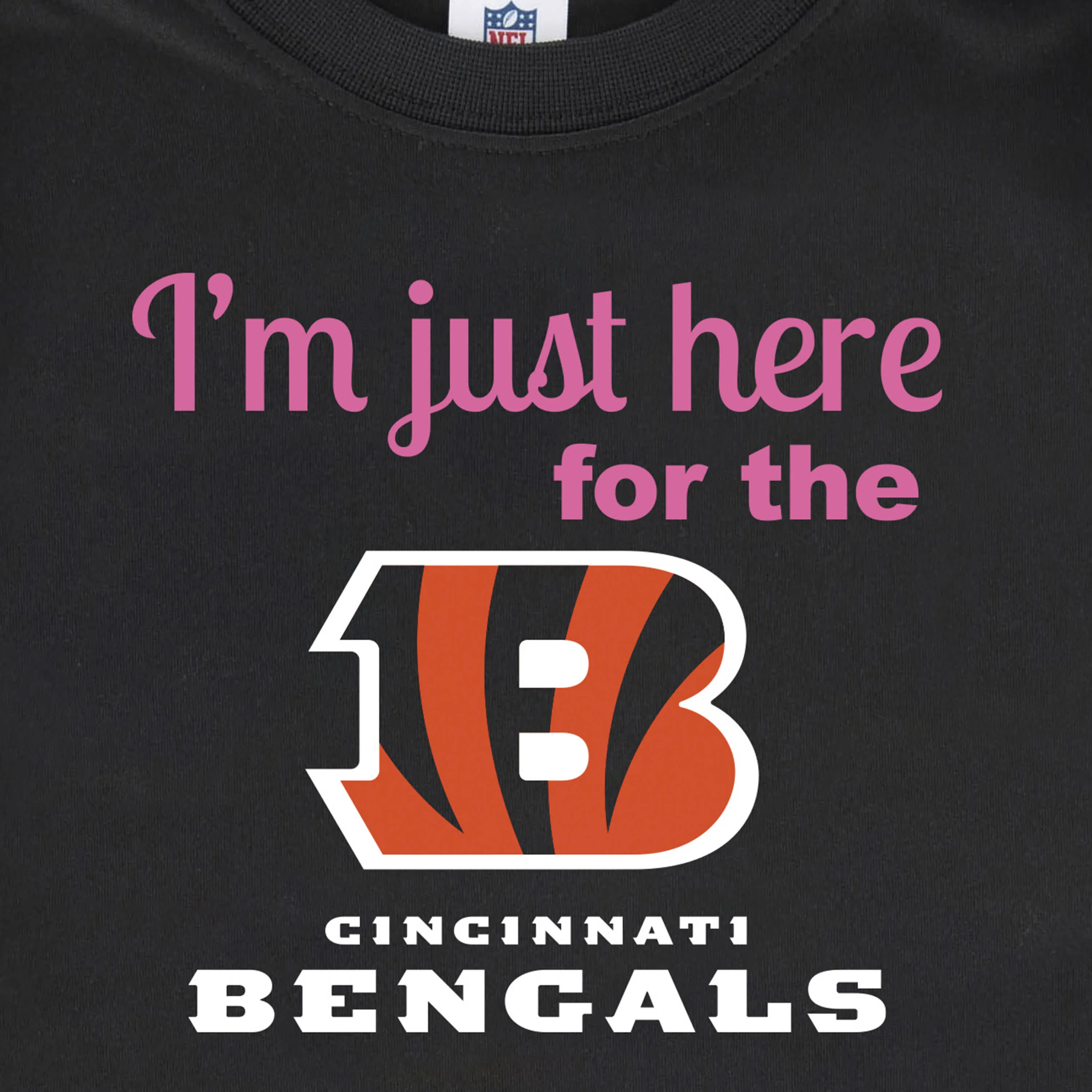 Bengals Girls Short Sleeve Tee