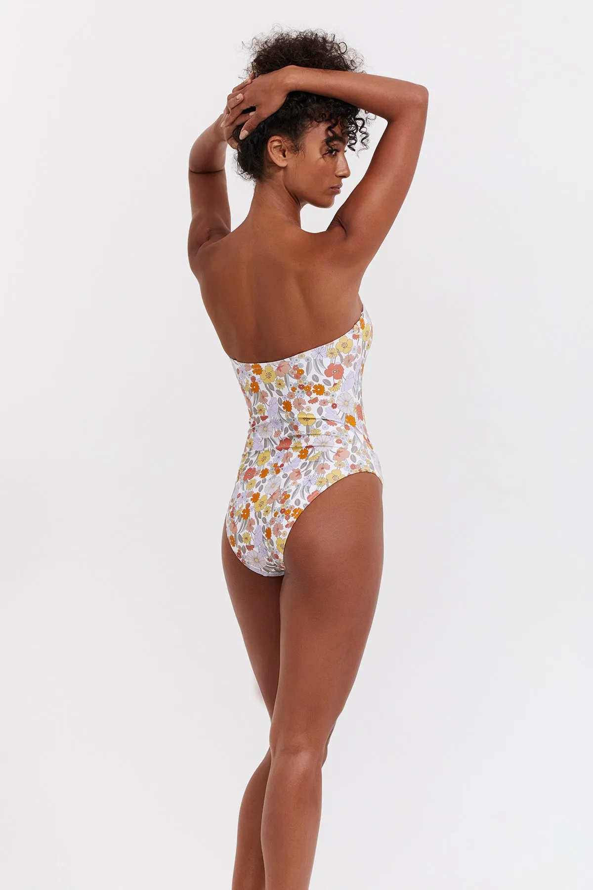 BOTANIC PARTY BANDEAU ONE PIECE