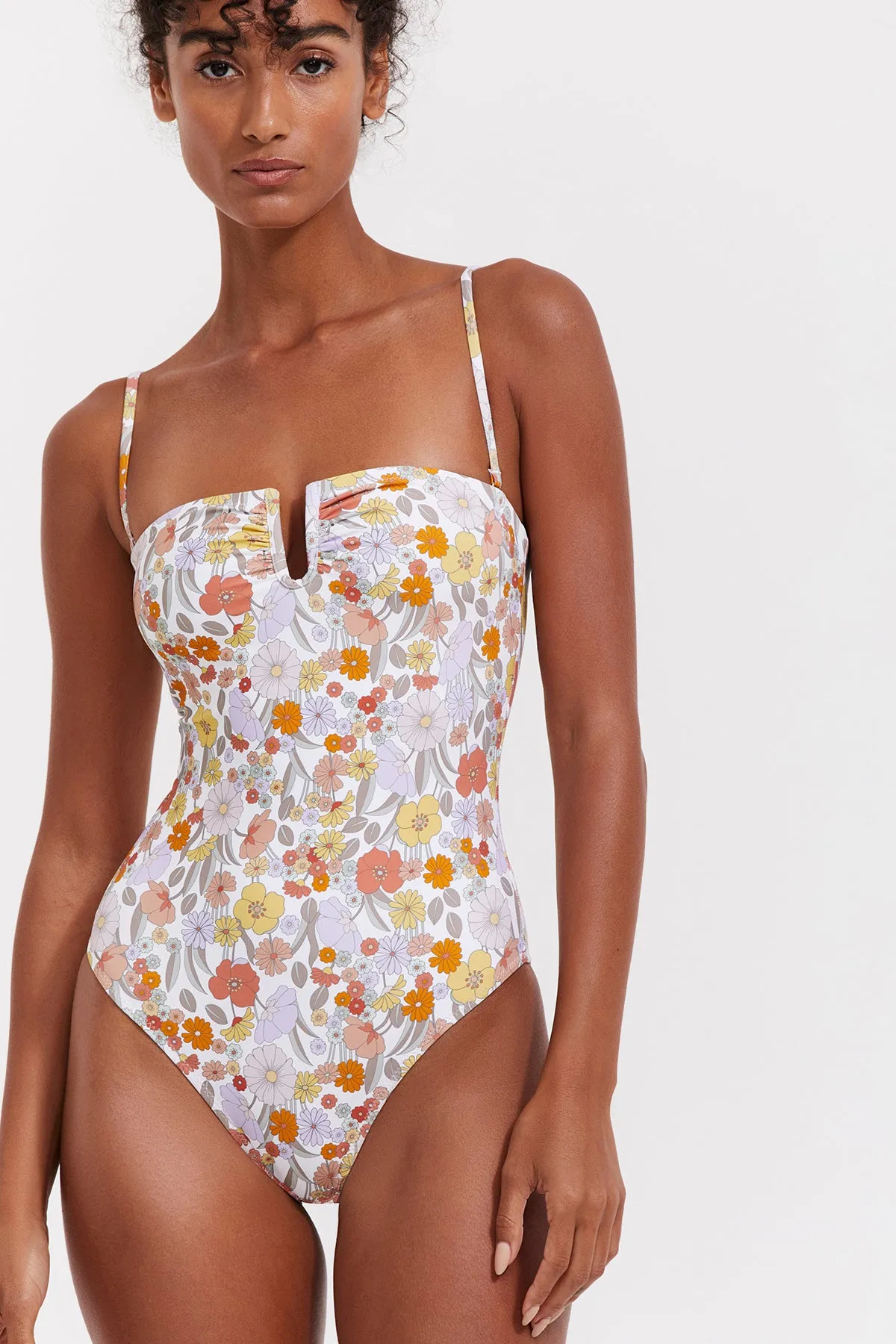 BOTANIC PARTY BANDEAU ONE PIECE