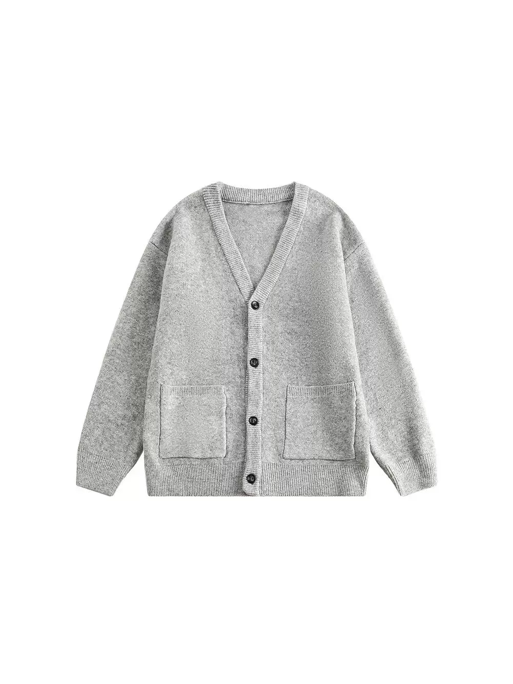 Button Closure Cozy Knit Cardigan