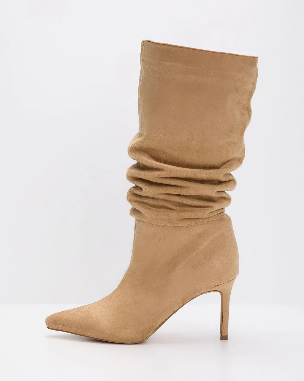 Chilly Stroll Slouchy Faux Suede Boots