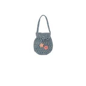 Crochet Purse - Dusty Blue