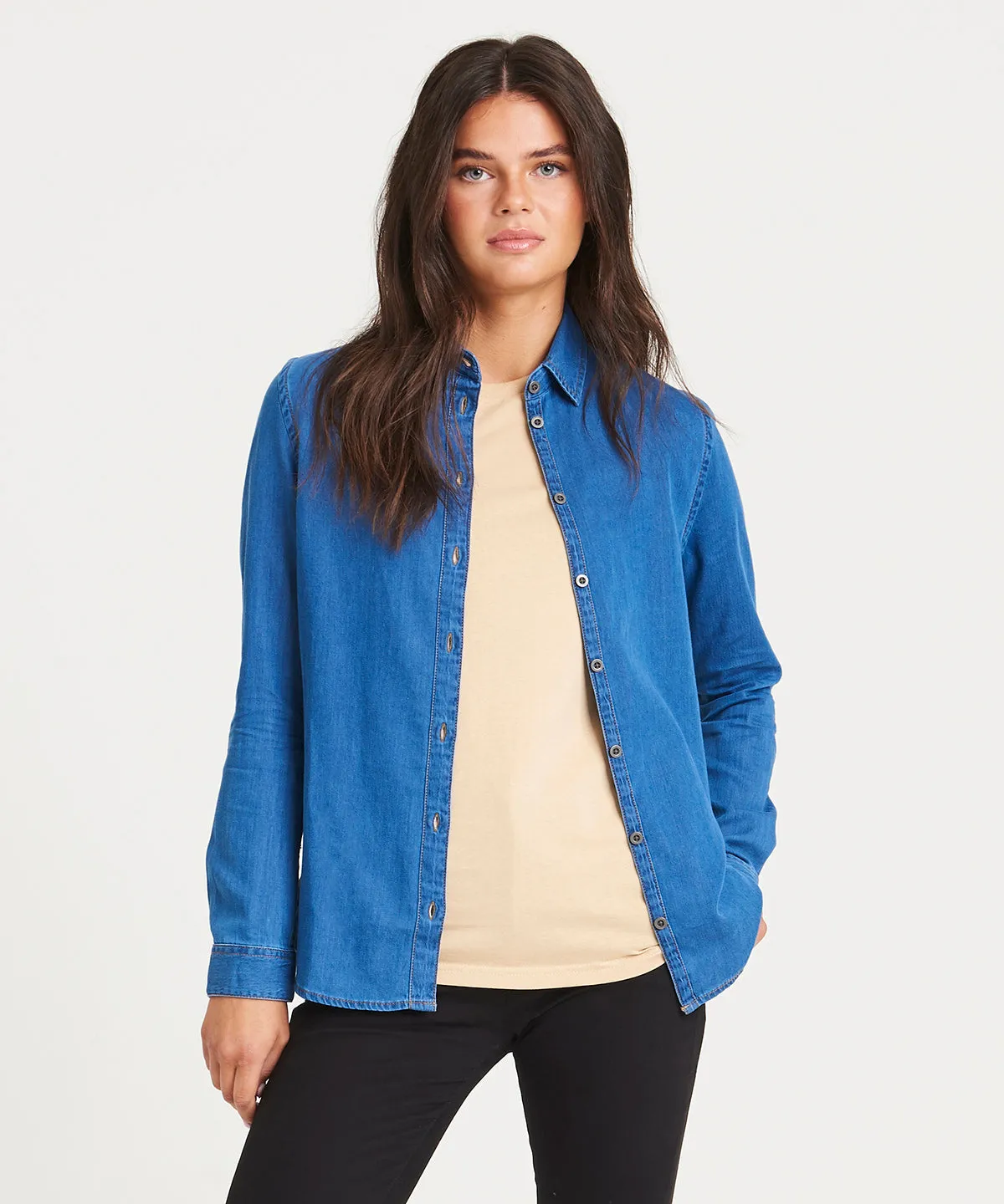 Dark Blue - Women's Lucy denim shirt