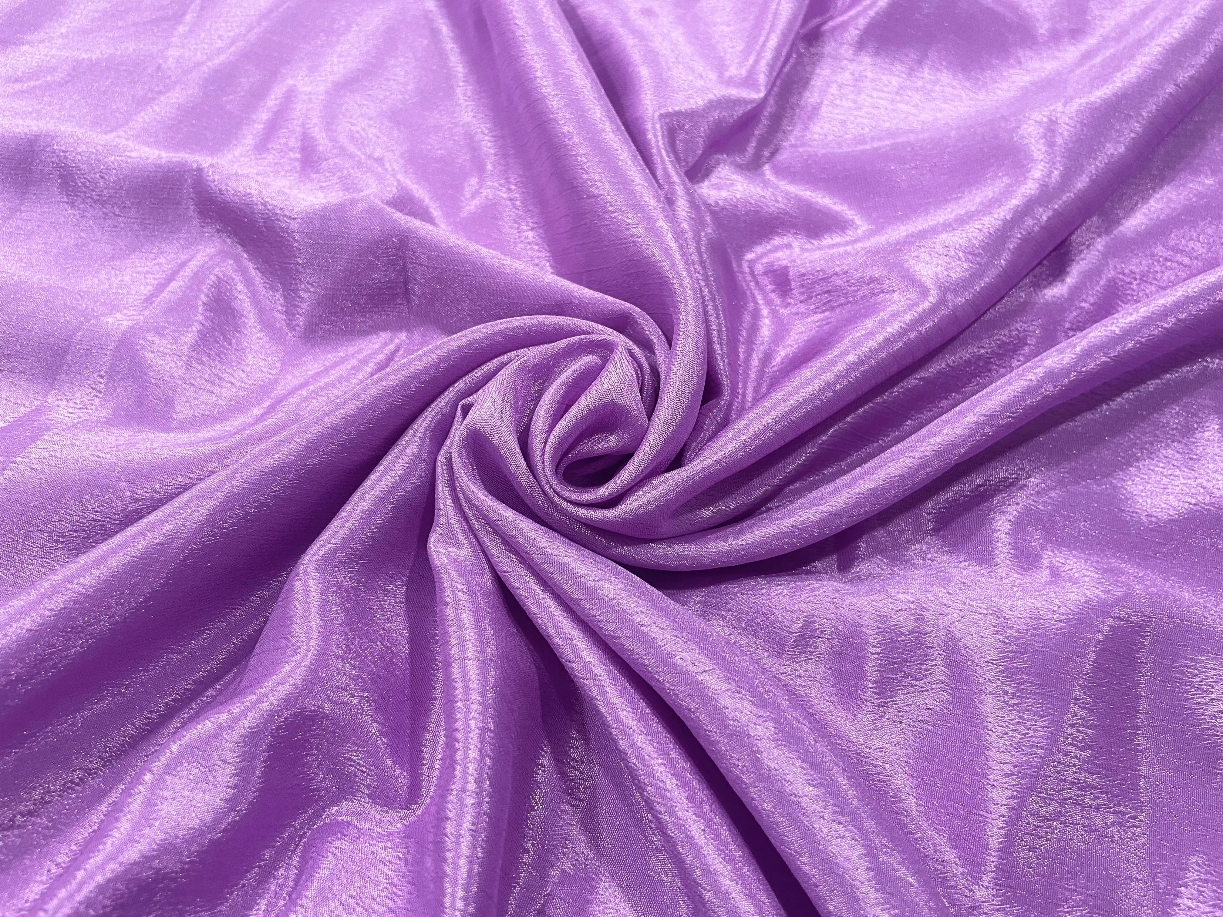 Dark Lavender Plain Chinon Chiffon Fabric