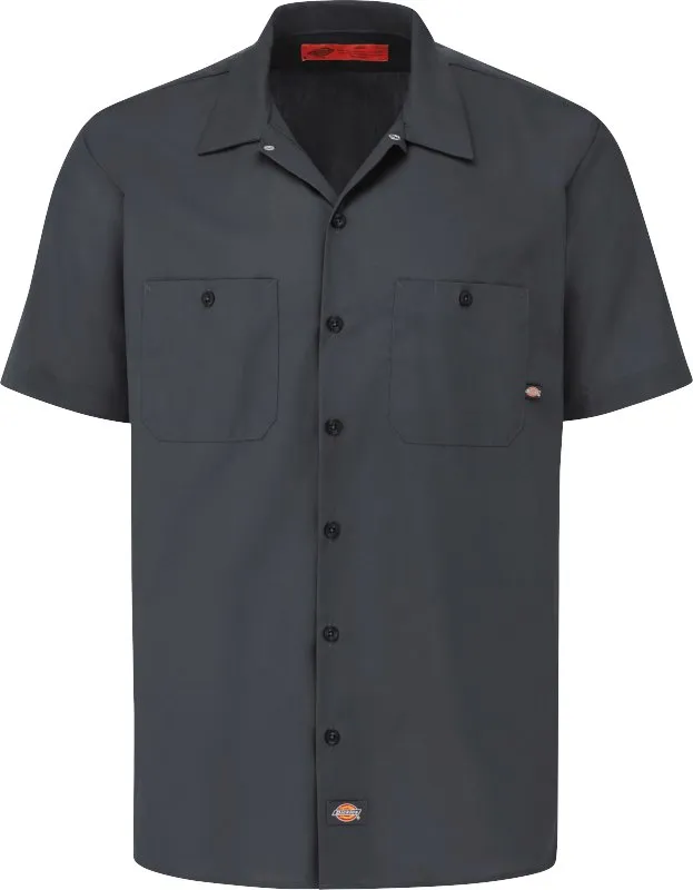 Dickies Men's Industrial Short-Sleeve Work Shirt