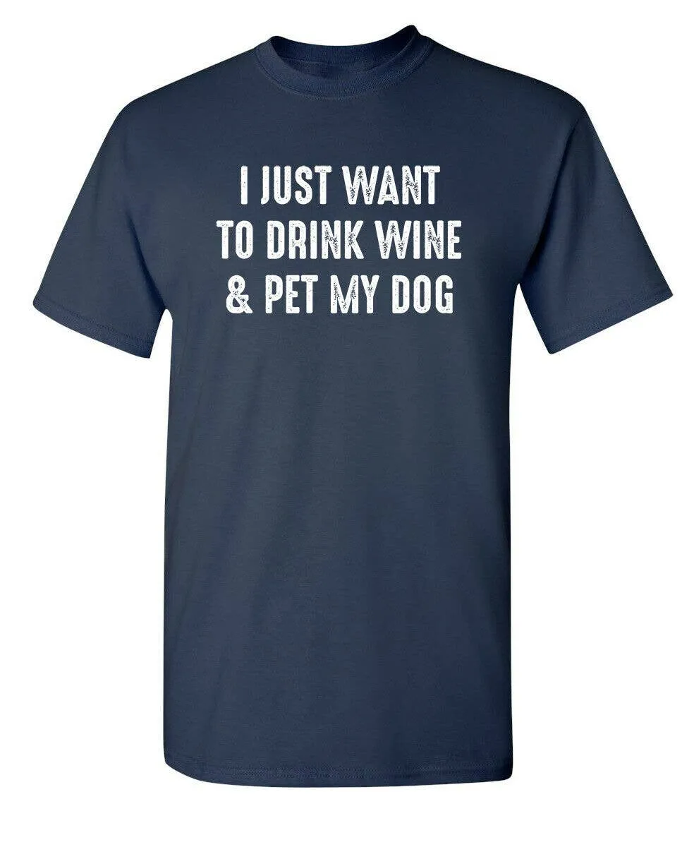 Drinking With My Dog Funny Tees (4 Styles)