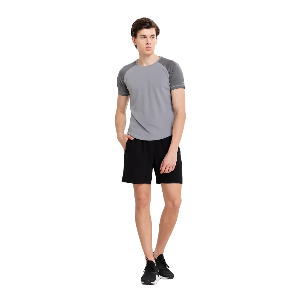 Equipe Men's TECH-DRY Athletic Shorts Black/Grey