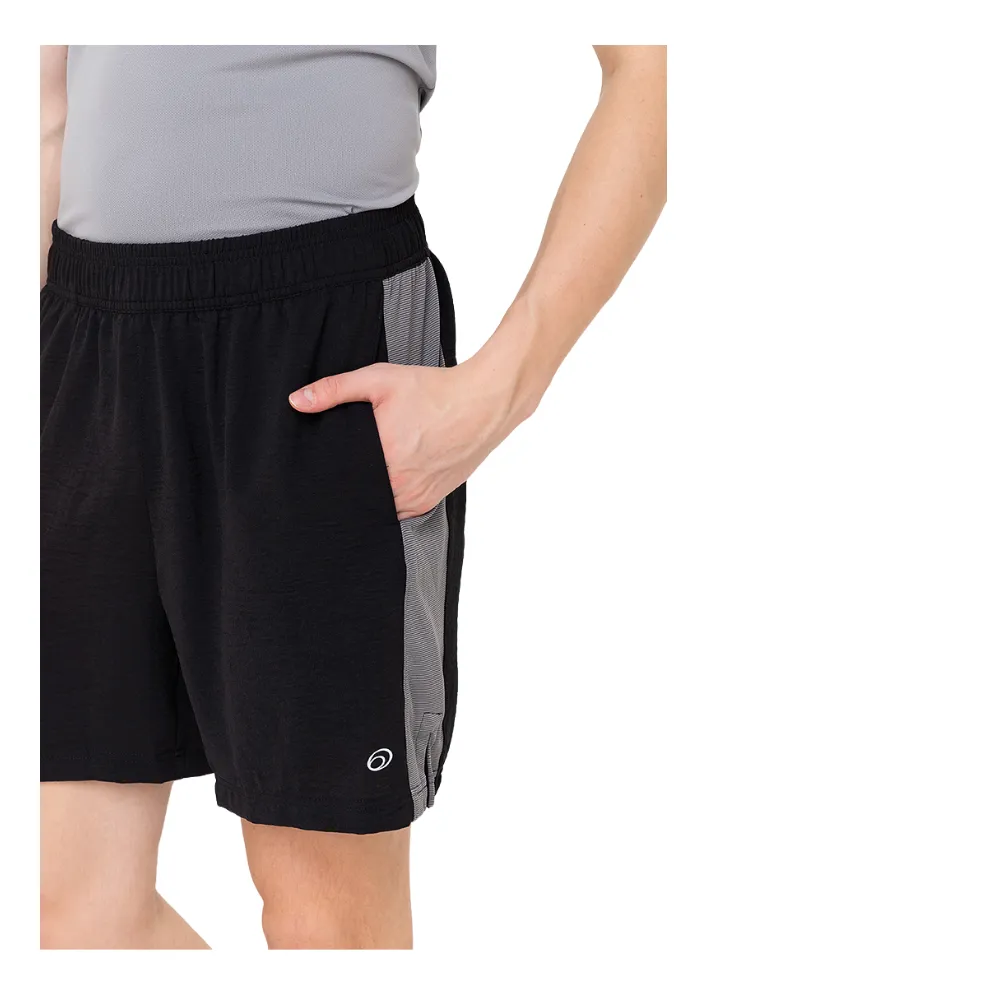 Equipe Men's TECH-DRY Athletic Shorts Black/Grey