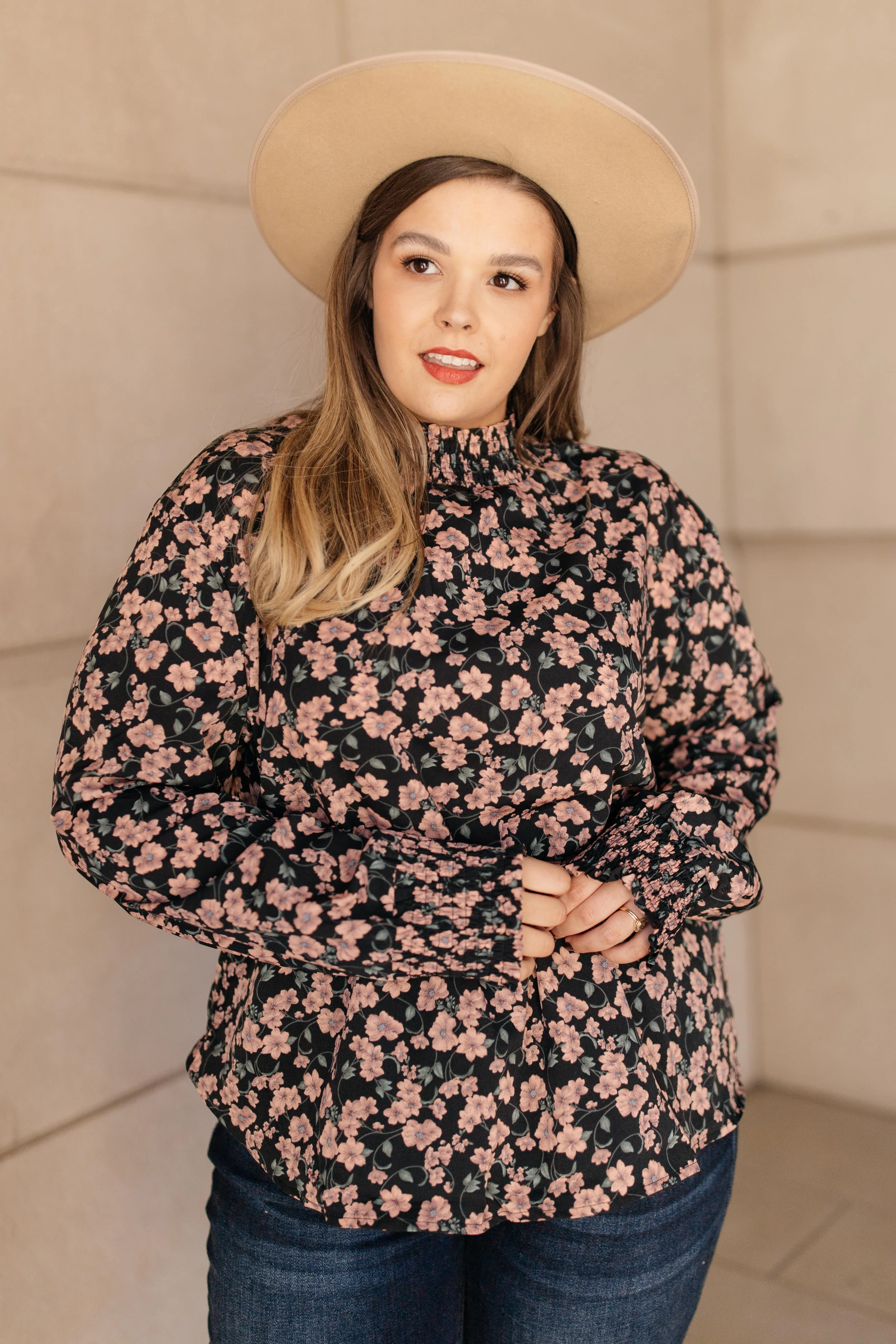 Feminine Flora Blouse