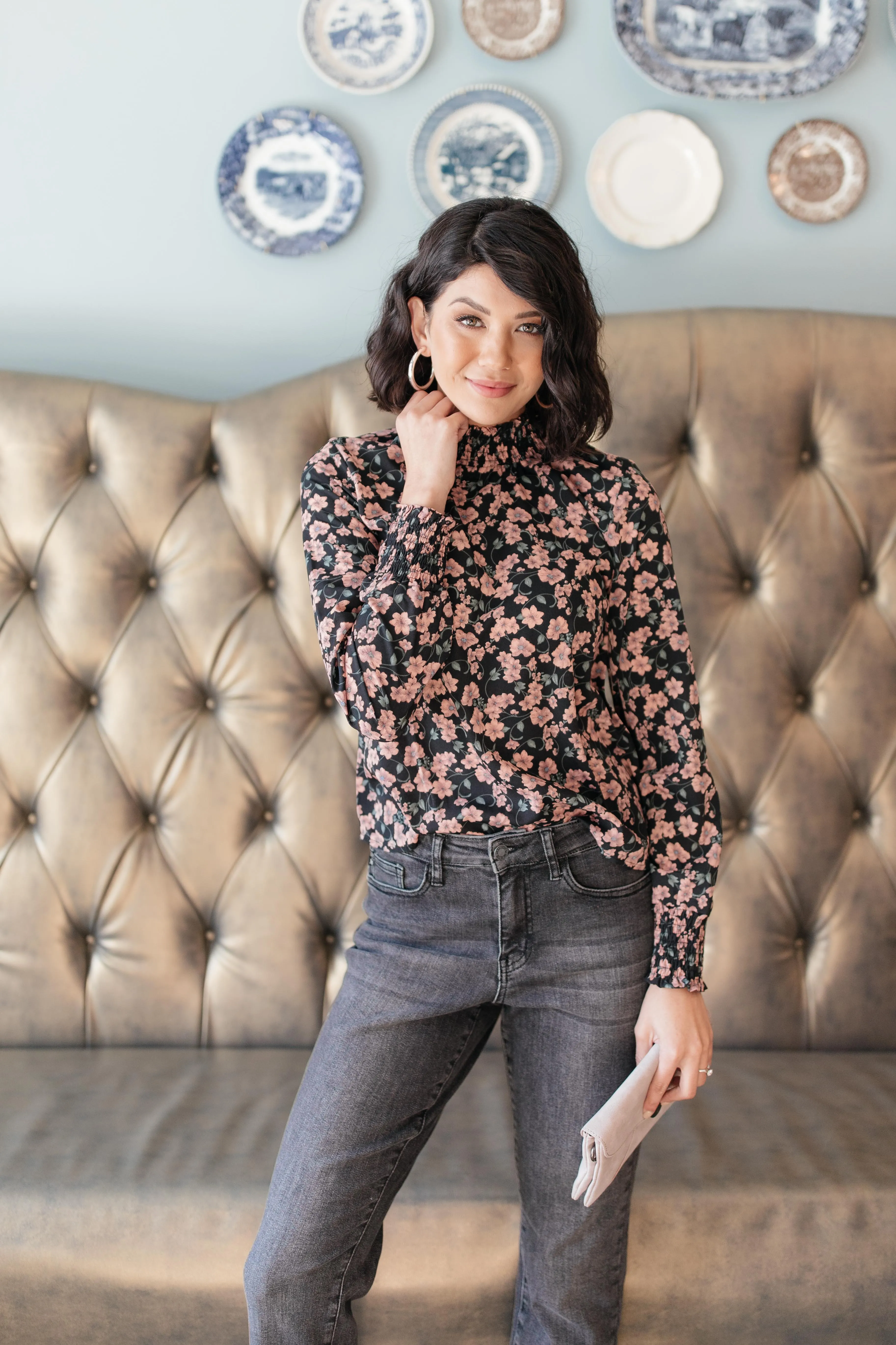 Feminine Flora Blouse