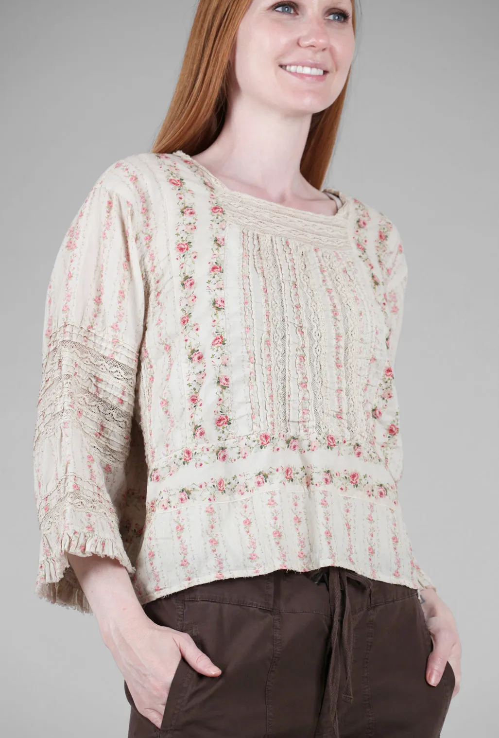 Floral Raelle Blouse, Rosalina