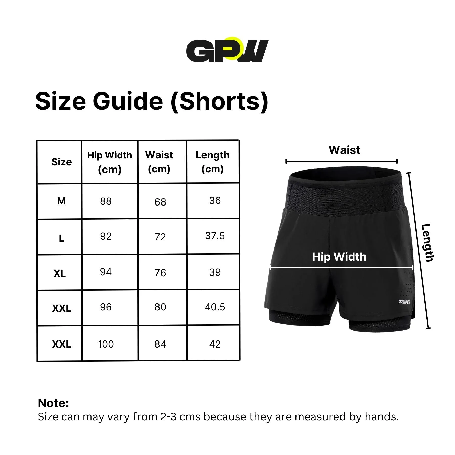 GPW Men's Quick-Dry Fitness Shorts - Loose Beach Workout Bottoms