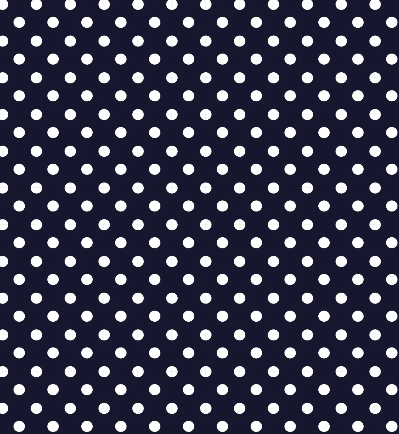 Hawaiian Shirt - Polka Dots Navy