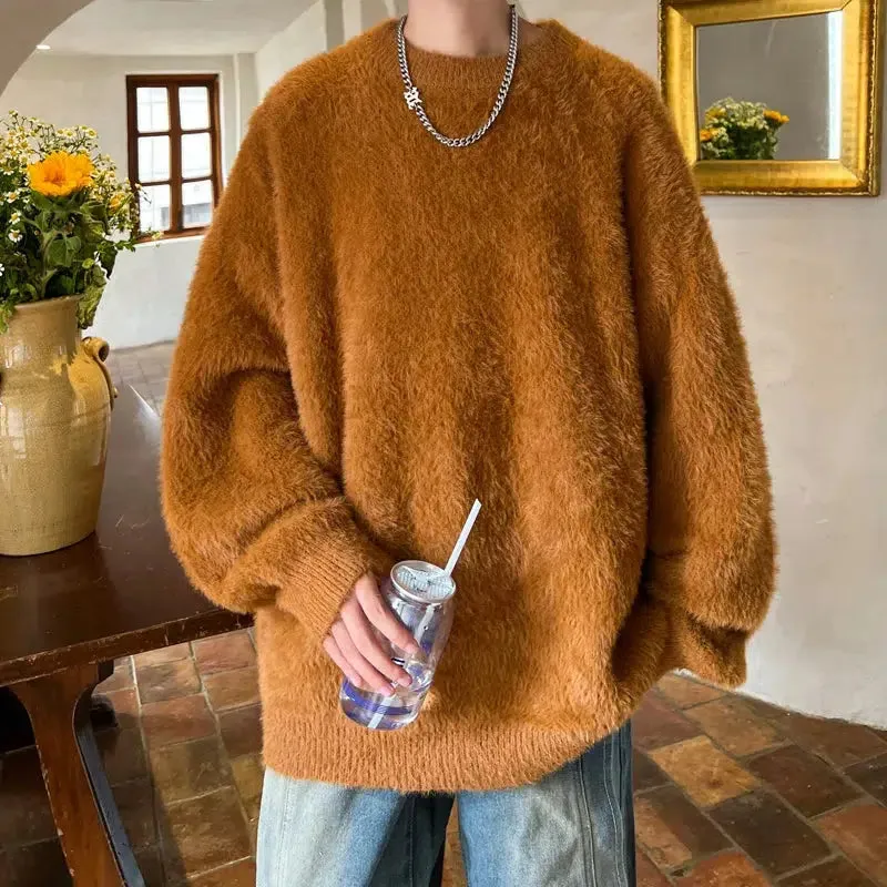 Jinquedai Fluffy Sweater