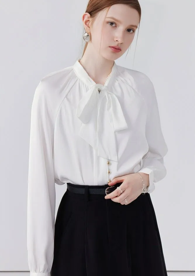 LACE-UP CREASE SHIRT