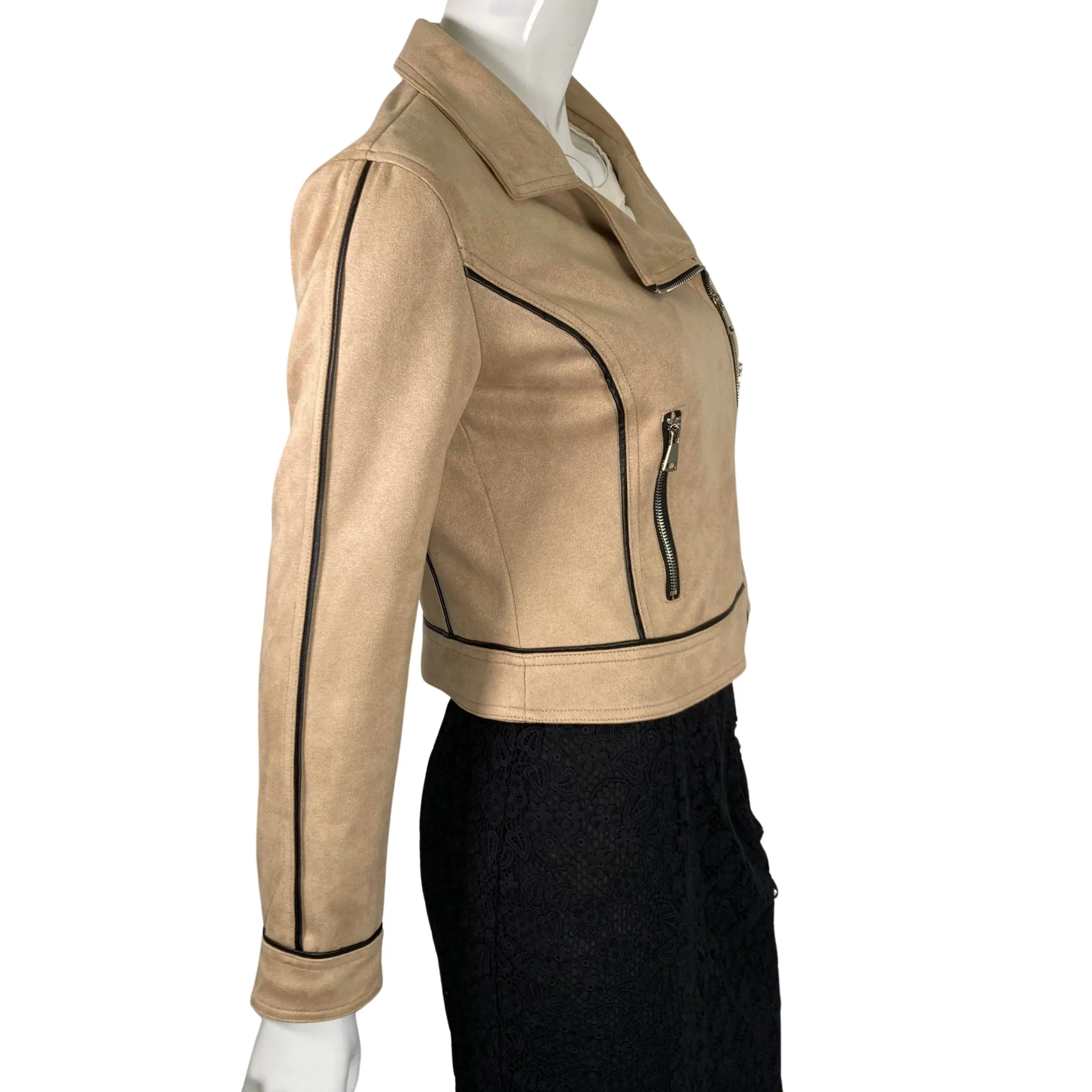 Laundry by Shelli Segal Stylish Beige Jacket