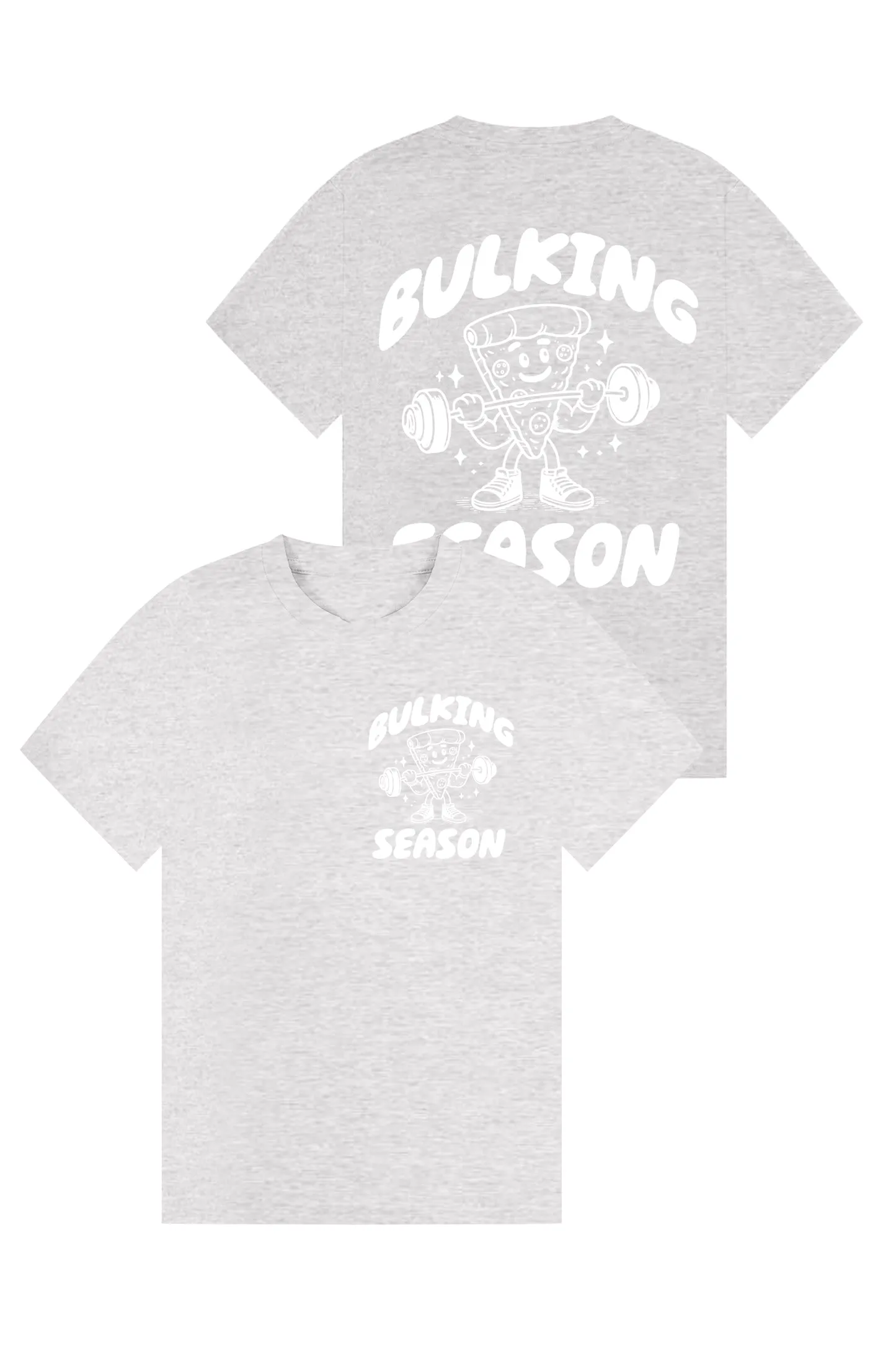 Little Apes Bulking Season  Tee - Sports Grey