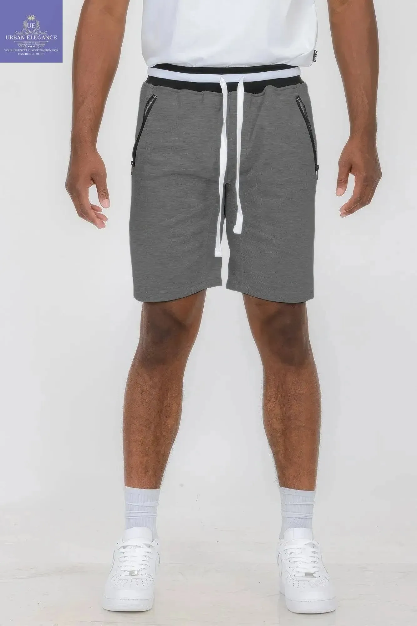 Men's Stylish French Terry Lounge Shorts