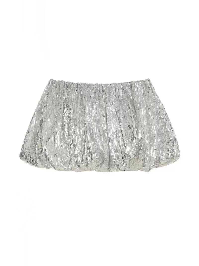 Nehemiah Sequin Balloon Skirt