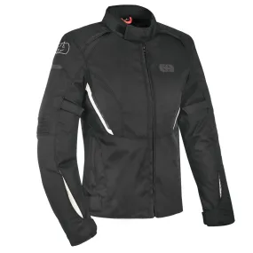 Oxford Iota 1.0 Women's Jacket Tech Black & White Stylish & Protective Riding Gear