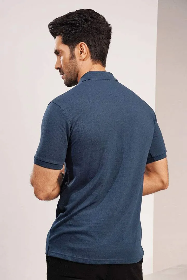 Polo Shirt - Deep Blue