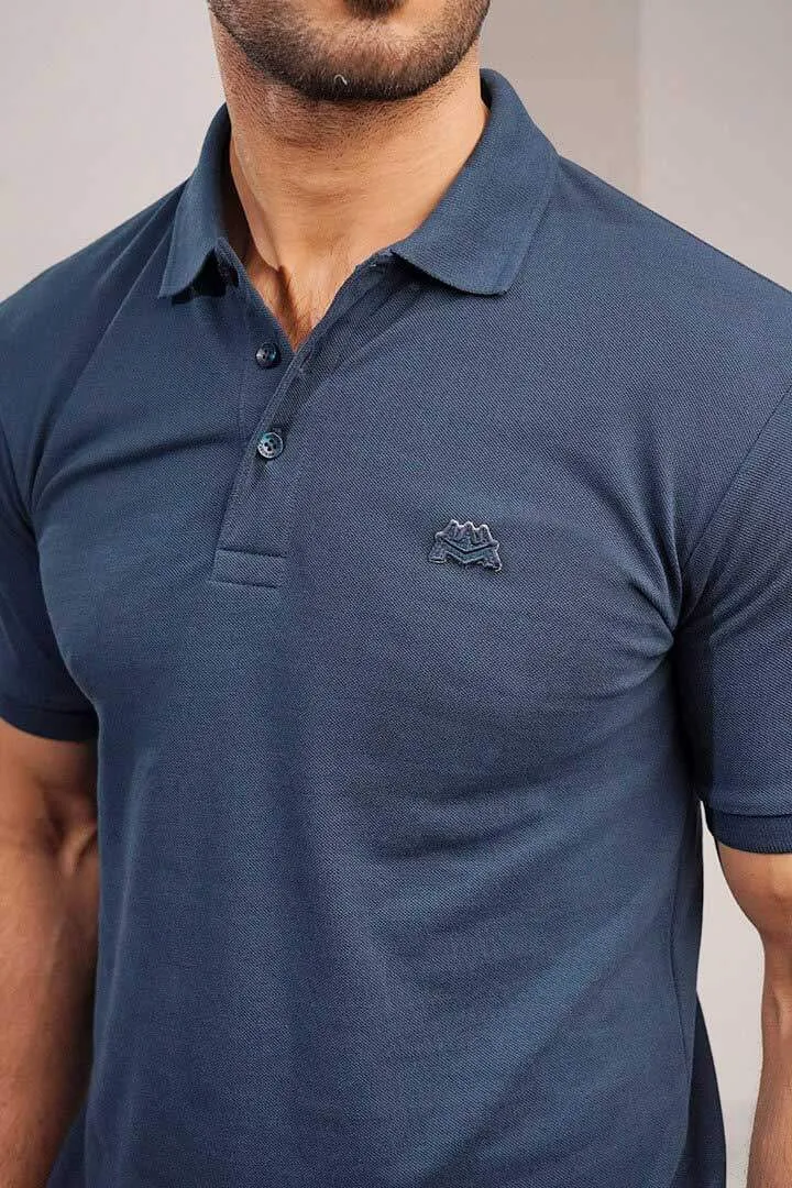 Polo Shirt - Deep Blue