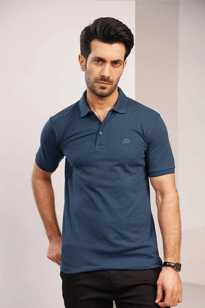 Polo Shirt - Deep Blue