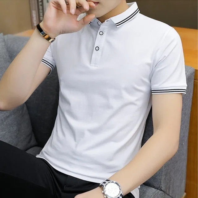 Polo Shirt Men size S-6XL