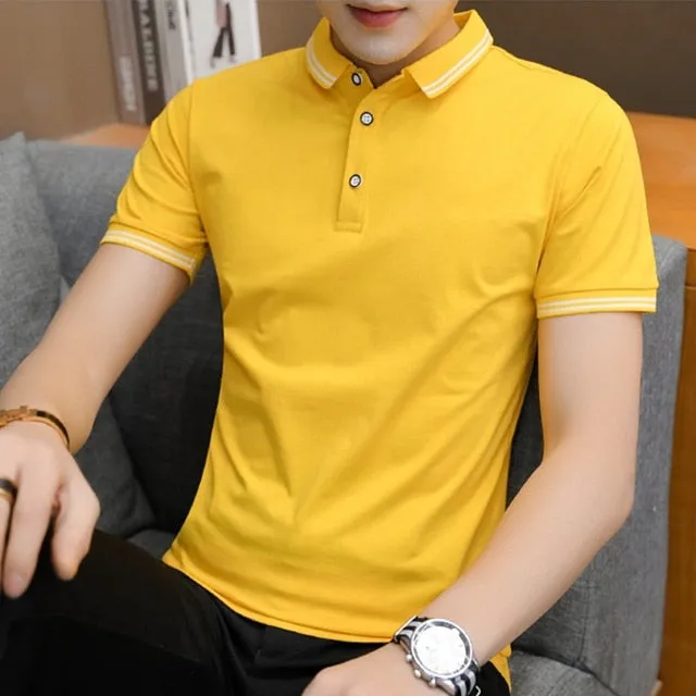 Polo Shirt Men size S-6XL