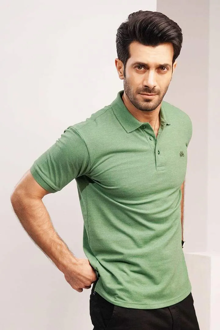 Polo Shirt - Mint Green