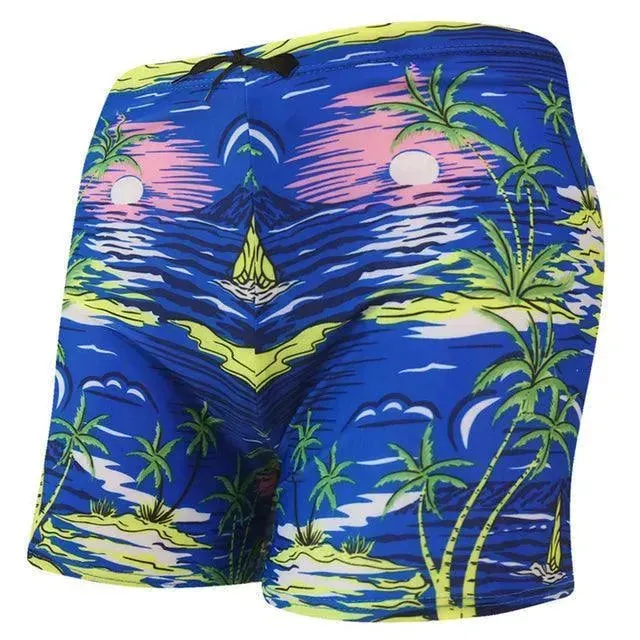 Printed Beach Shorts Trunk