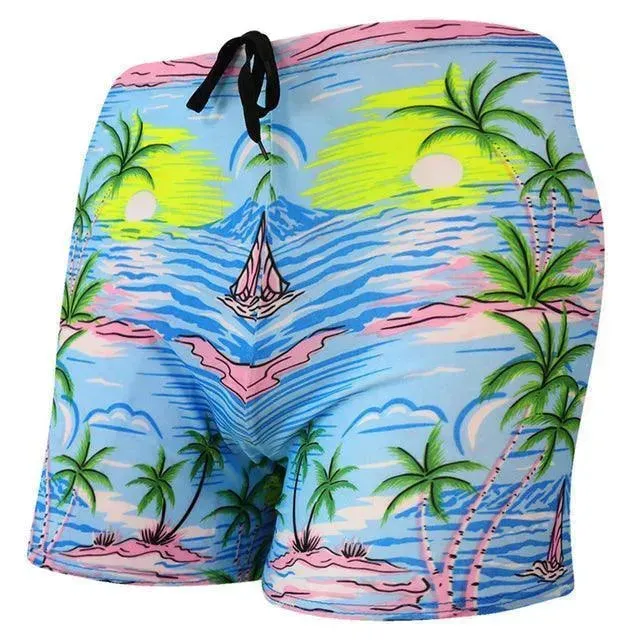 Printed Beach Shorts Trunk