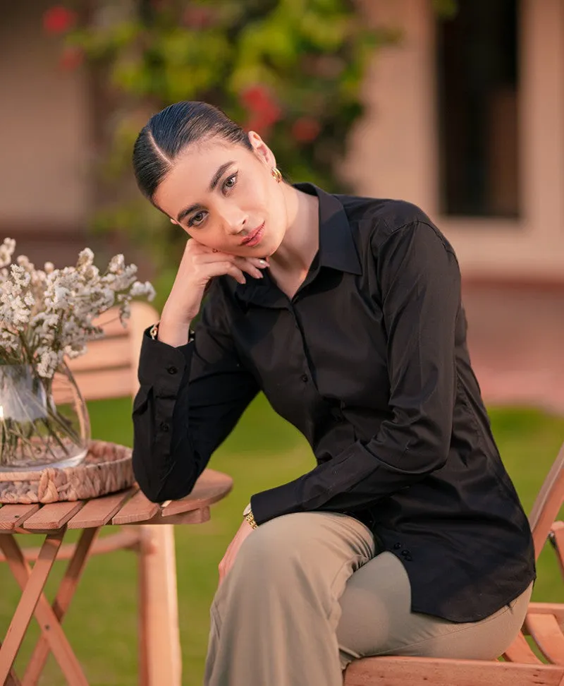 Pure Black Shirt (Women)