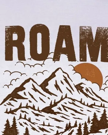 Roam Nature Mountains | White