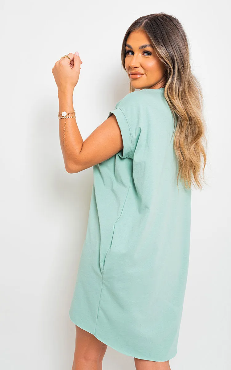 Short Sleeve with Front Pockets Top/dress