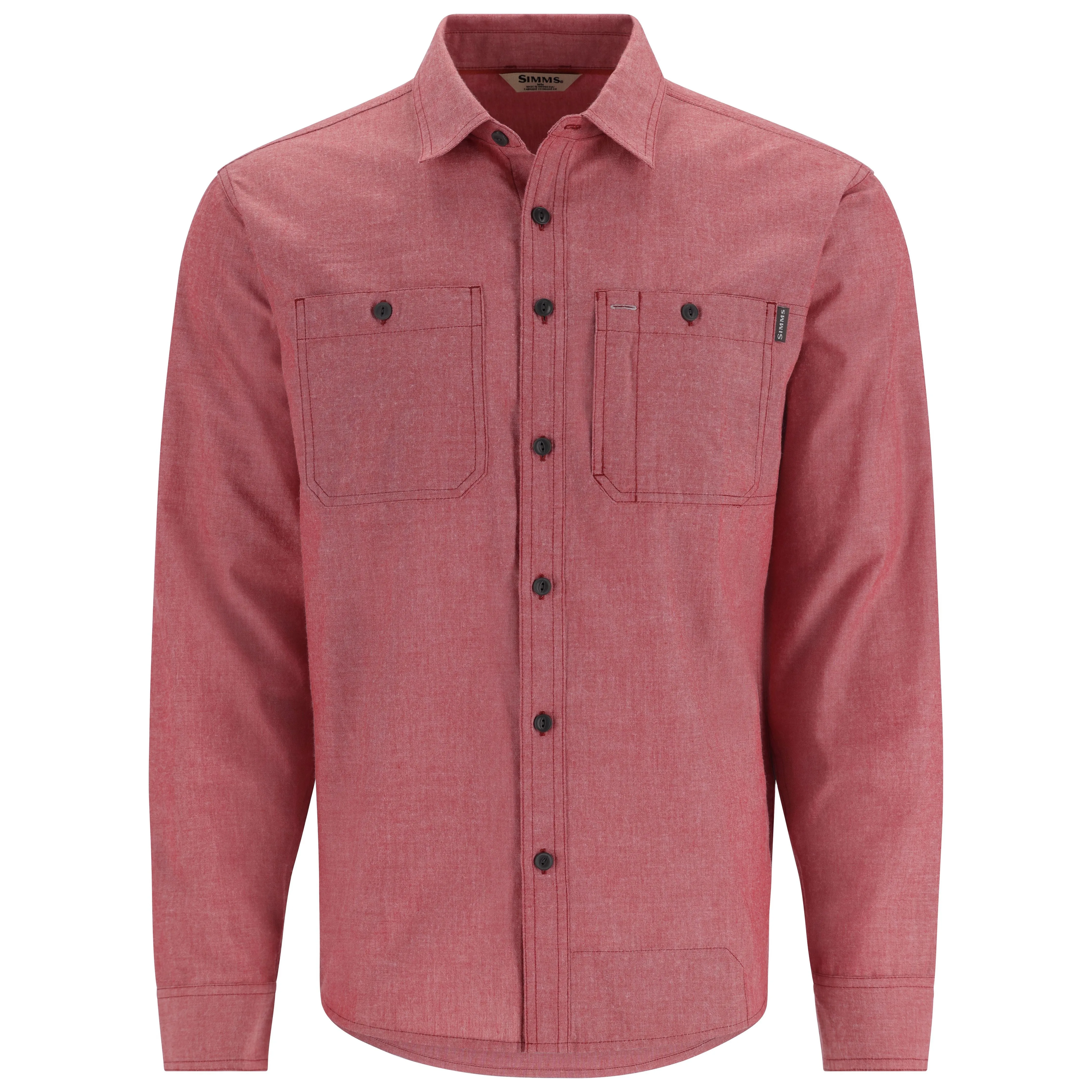 Simms Cutbank Chambray LS Shirt