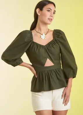 Simplicity 9749 sewing pattern Misses' Tops