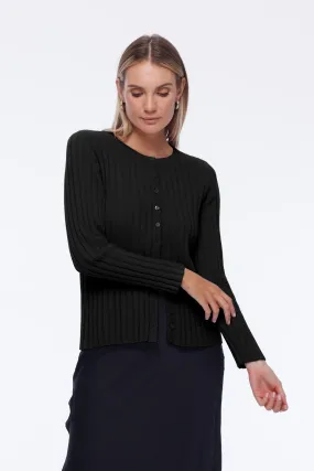 Slim Cardi - Black