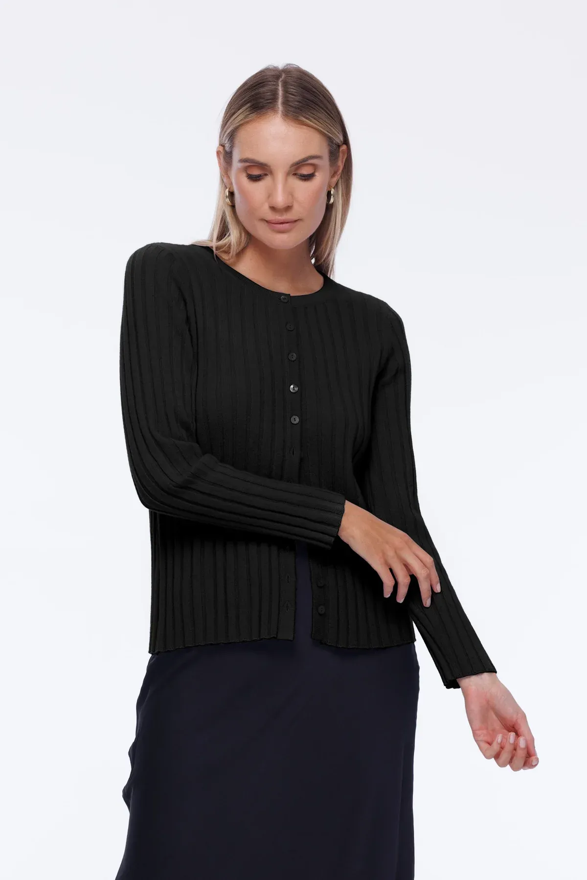 Slim Cardi - Black