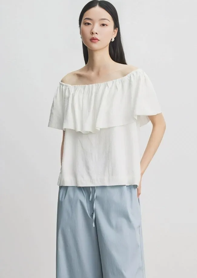 STRAIGHT SHOULDER TOPS