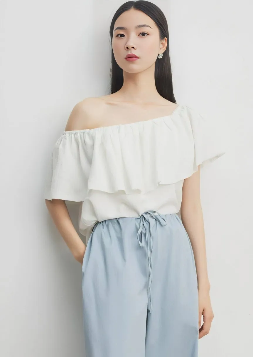 STRAIGHT SHOULDER TOPS