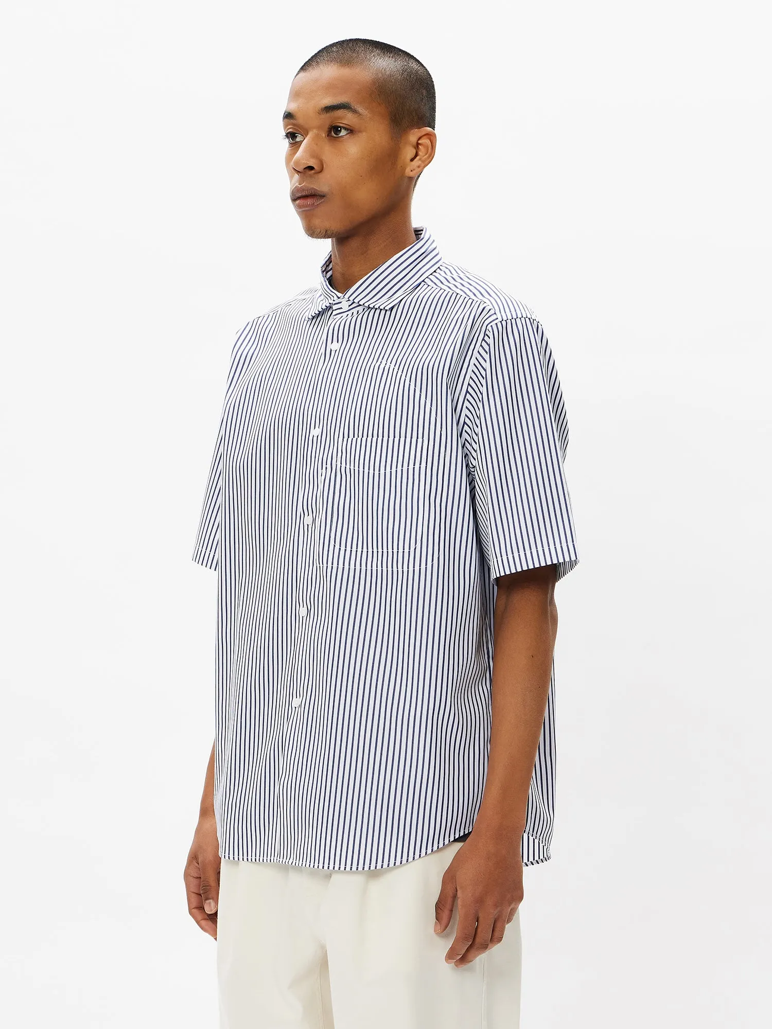 Striped Comfortable S/S Shirt