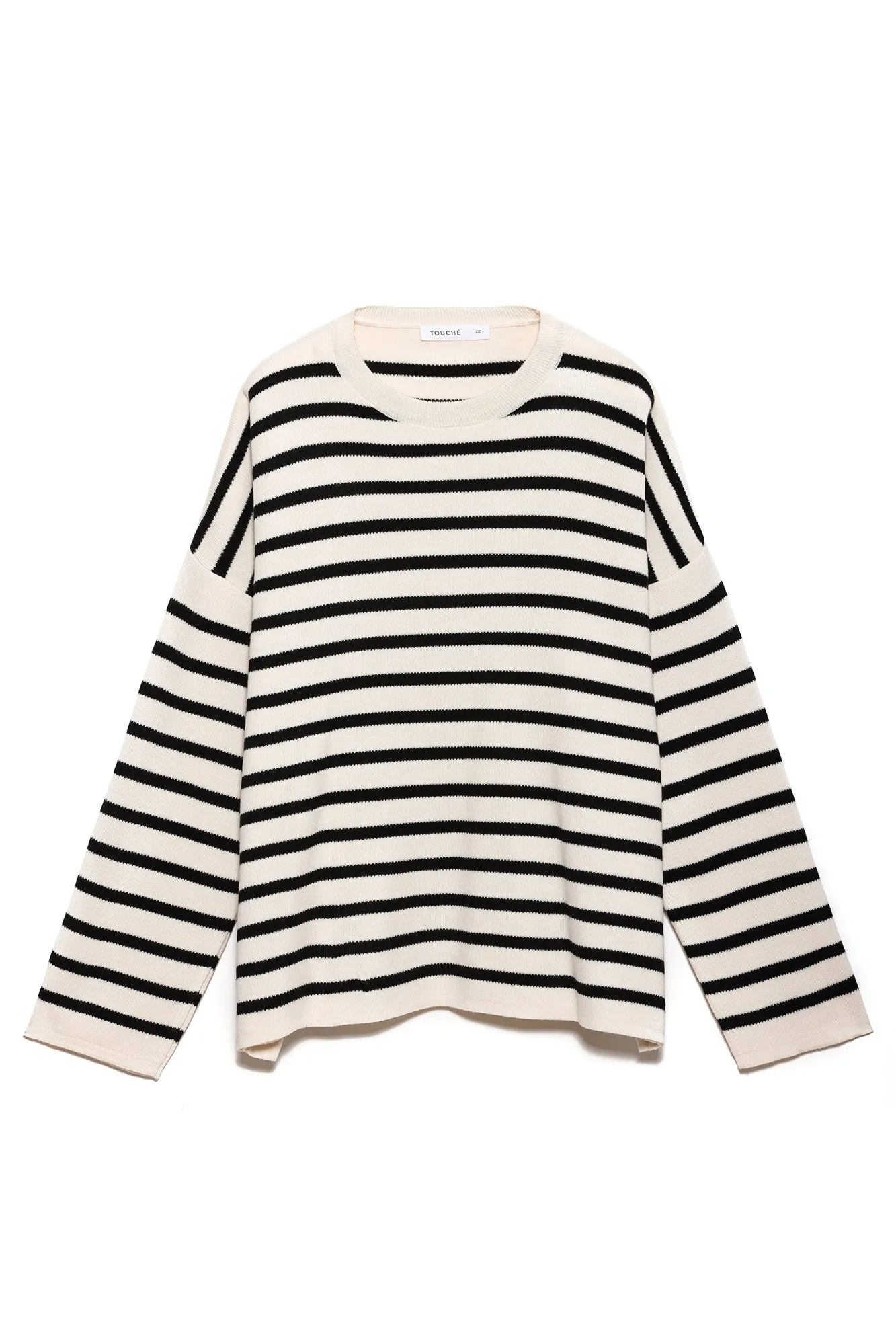 STRIPED KNITWEAR SWEATER