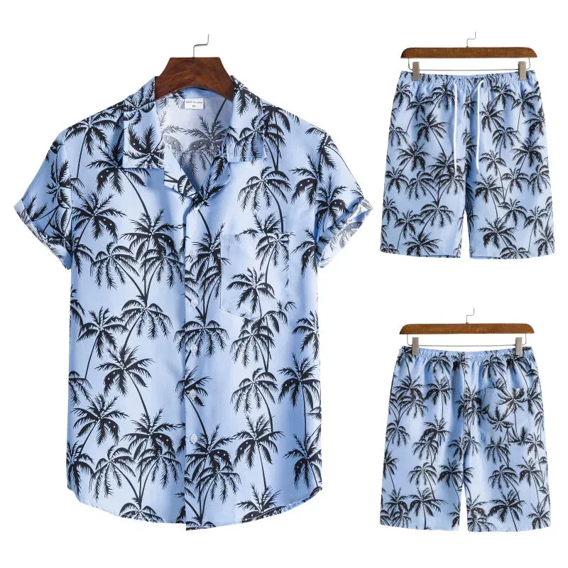 Stylish fit men beach shorts set - Sexikinis Swim