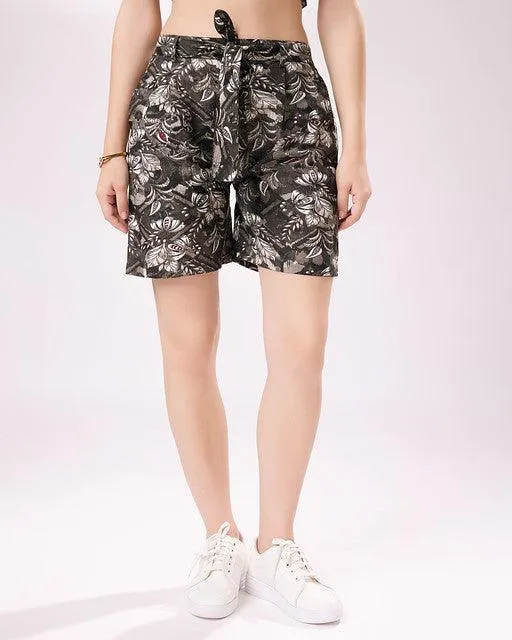 Stylish Multi-Color Floral Printed Cotton Co-Ord Set