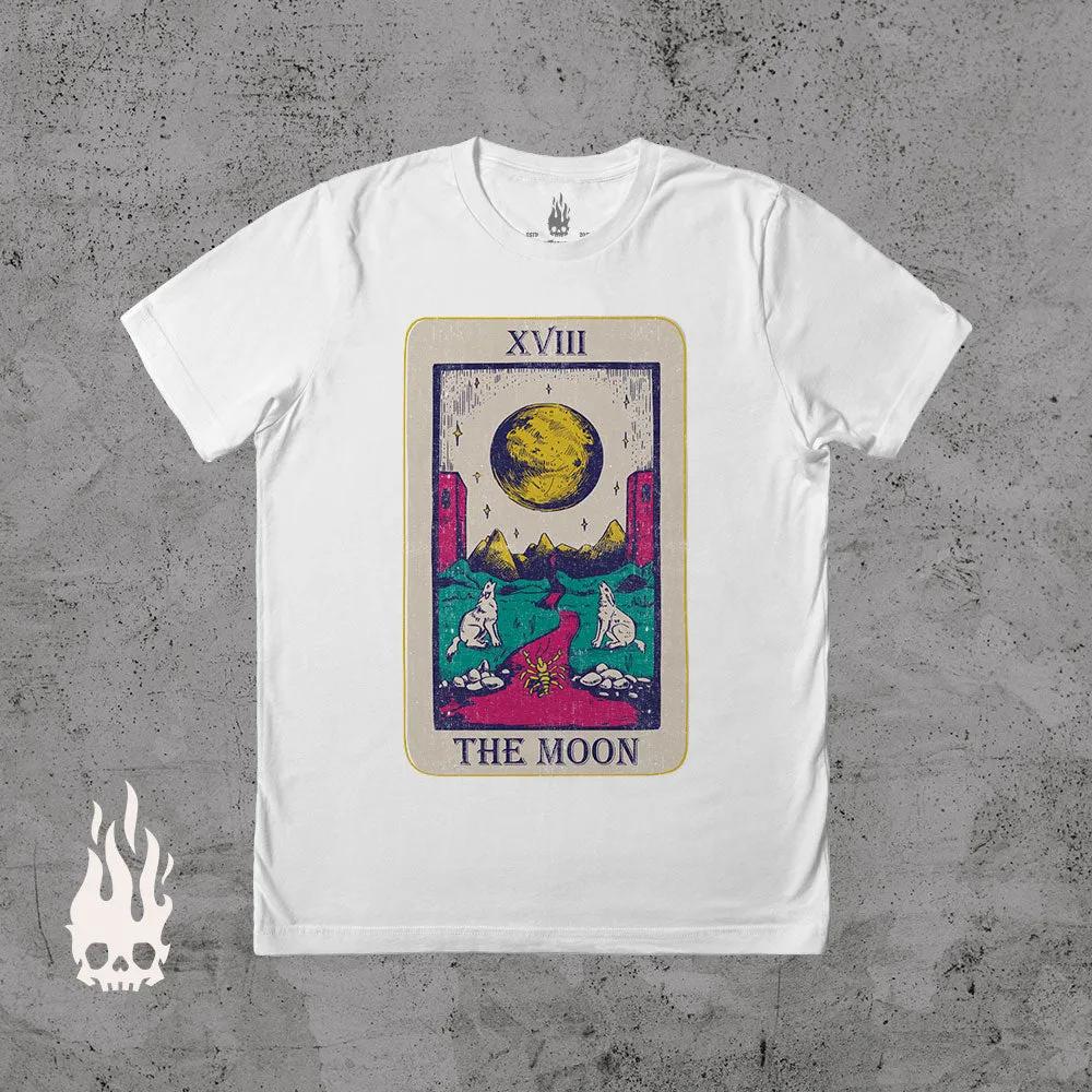 The Moon Tarot Card - T-shirt